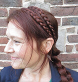 Doppeltes French Braid Haarband XS