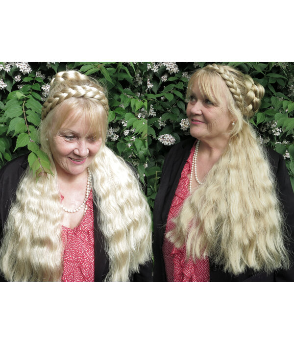 French Plait Headband M straight hair