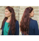 French Braid Haarband XL flach & extra breit