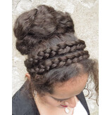 Braided XL Messy Diva Hair Bun