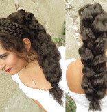 Braided XL Messy Diva Hair Bun