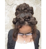 Braided XL Messy Diva Hair Bun