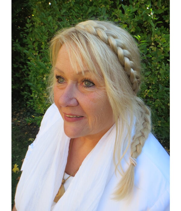 French Plait Headband M straight hair