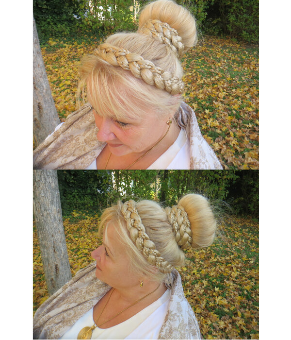 Rapunzel Braid Headband, medium