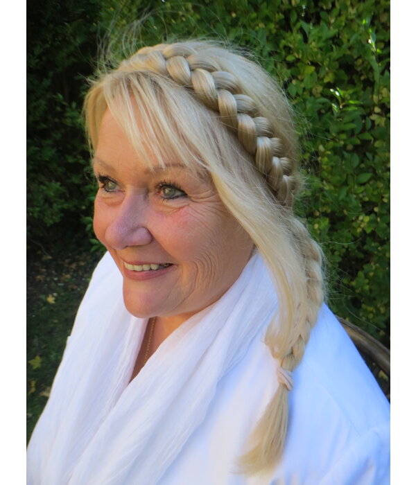 Classic Braid Headband M, straight hair