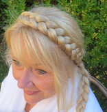 Classic Braid Headband M, straight hair