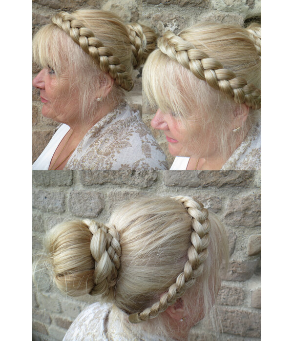 Classic Braid Headband M, straight hair