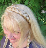 Classic Braid Headband M, straight hair