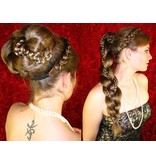 Supersize Fantasy Bun, braided