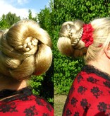 Supersize Fantasy Bun, braided