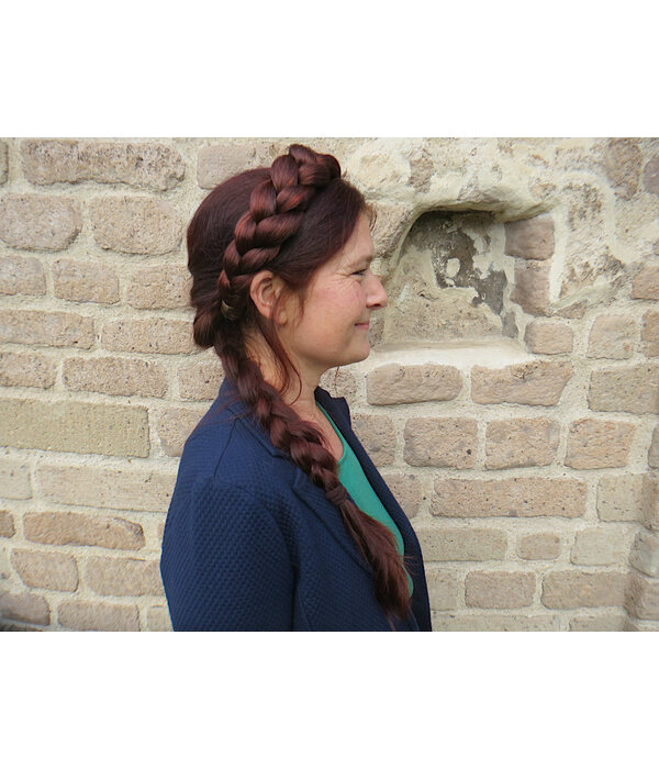 Classic Braid Headband XL plait, straight hair