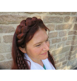 Classic Braid Headband XL plait, straight hair