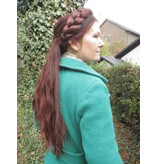 Classic Braid Headband XL plait, straight hair