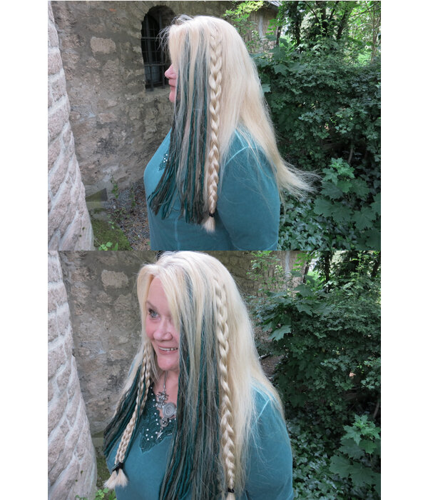 Clip-in accent braids Braided plaits Your hair color MAGIC TRIBAL HAIR -  Magic Tribal Hair - Melanie Penners - Schlegelstr. 30 - 50935 Cologne,  Germany - VAT IDs DE288887298 & GB410444738