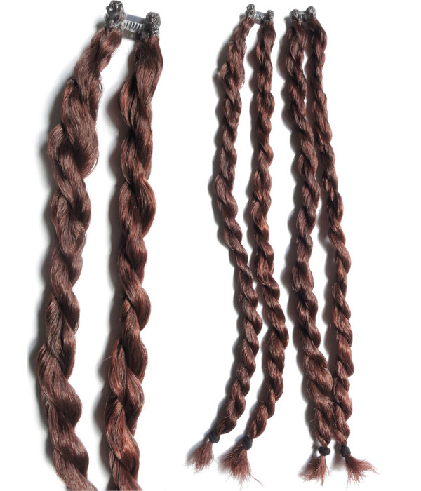 Messy Clip-In Accent (Twist) Braids S