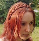 French Plait Headband M straight hair