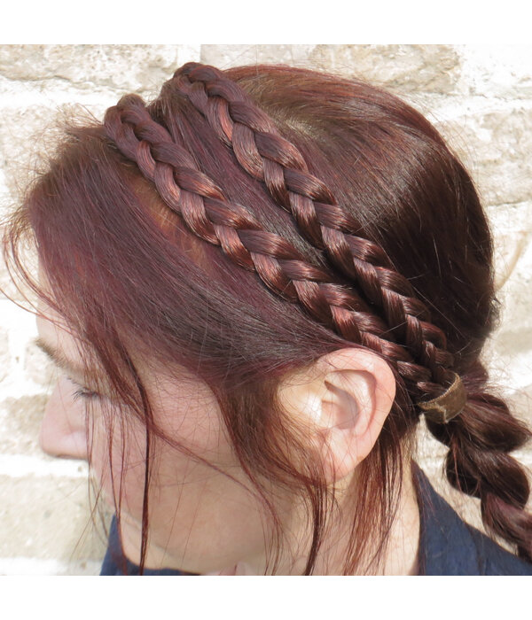 DOUBLE FRENCH BRAID heart hairdo - Huckleberry Life