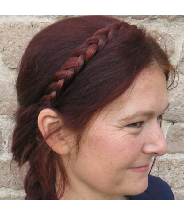 XS French Braid Headband fine hair