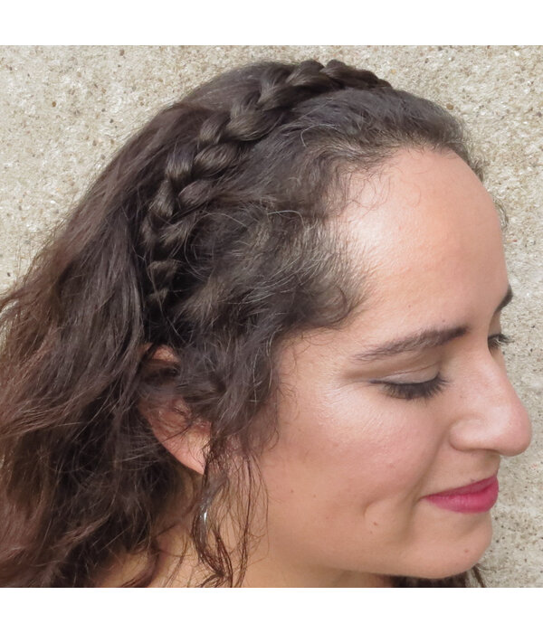 Messy French Braid Headband S flat