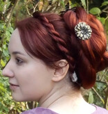 Headband Twist Braid, medium thick braid