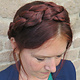 Messy French Braid Headband XL flat & wide