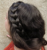 French Braid Haarband XL flach & extra breit