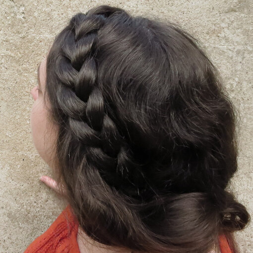 French Braid Haarband XL