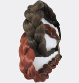 French Braid Haarband L flach & breit