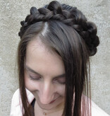 Zopfkrone Haarband Freyja