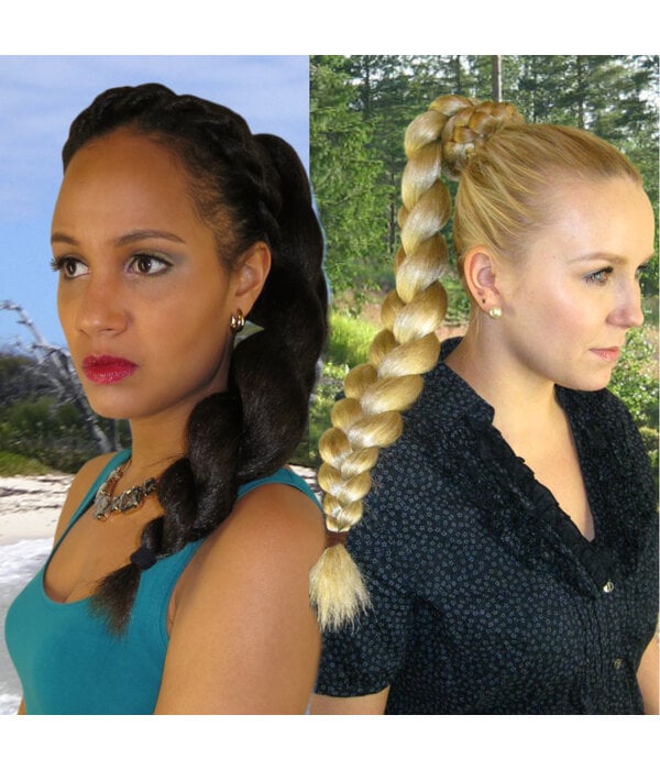 Chunky braid headband Lush hairpiece Your hair color MAGIC TRIBAL HAIR -  Magic Tribal Hair - Melanie Penners - Schlegelstr. 30 - 50935 Cologne,  Germany - VAT IDs DE288887298 & GB410444738