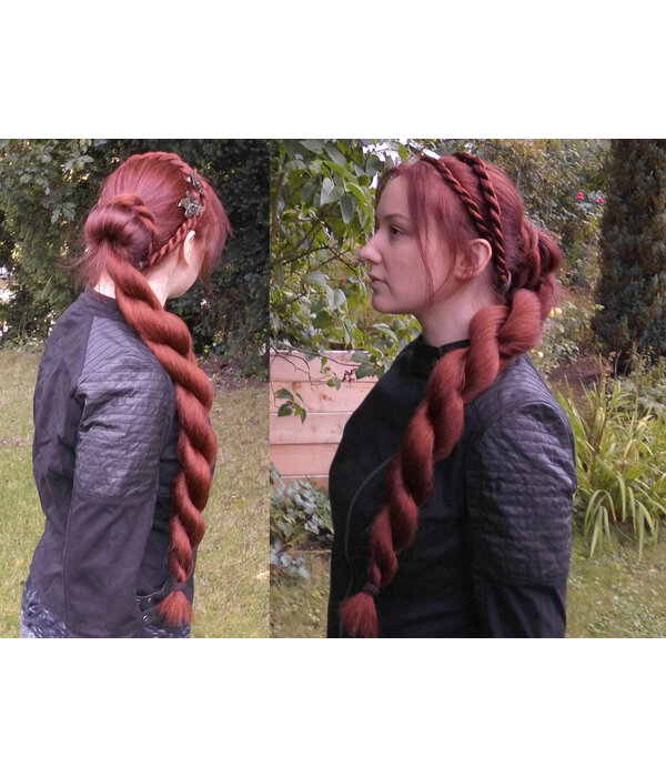  Red Hair Braid