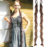 2x Fantasy Snow White Braid 85 cm/ 33 IN