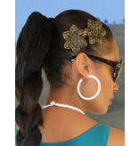 Bronze Star Hair Flowers, 1-6 pcs