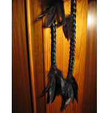 Raven Goth Feather Extensions