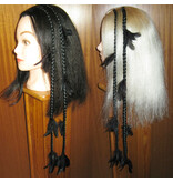 Raven Goth Feder-Extensions