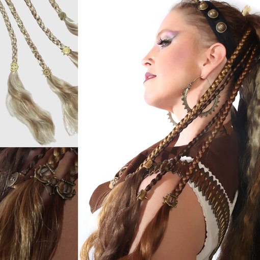 Steampunk Pirate Hair Extensions