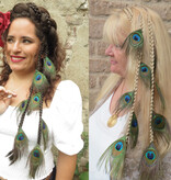 Peacock Extensions, 7, 9 or 11 Feathers