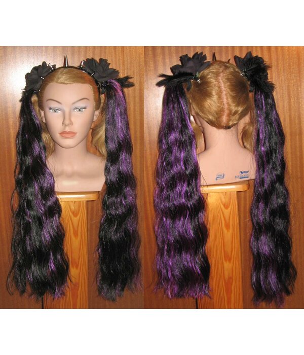 2 Hair Falls Size S, waves