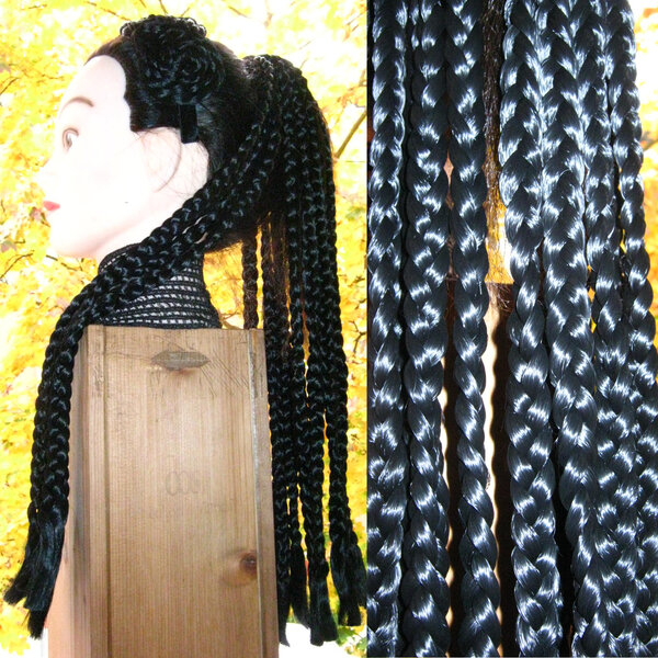 Voodoo Magician braids hair piece