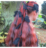 Feather Headpiece Hair Falls Magician, M