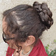 Messy Braided Elf Chignon