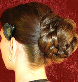 Braided Elf Chignon/ Hair Bun