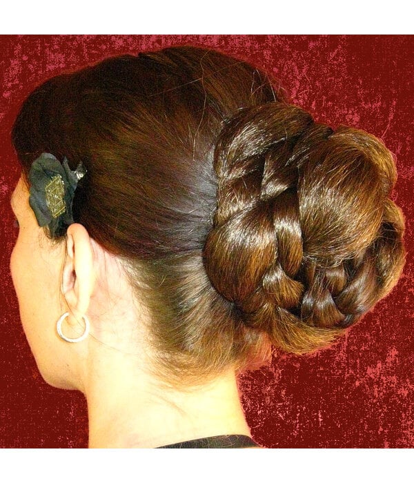 Braided Elf Chignon/ Hair Bun