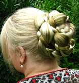 Flechtdutt Haarknoten Elfe extra für jedes Haar