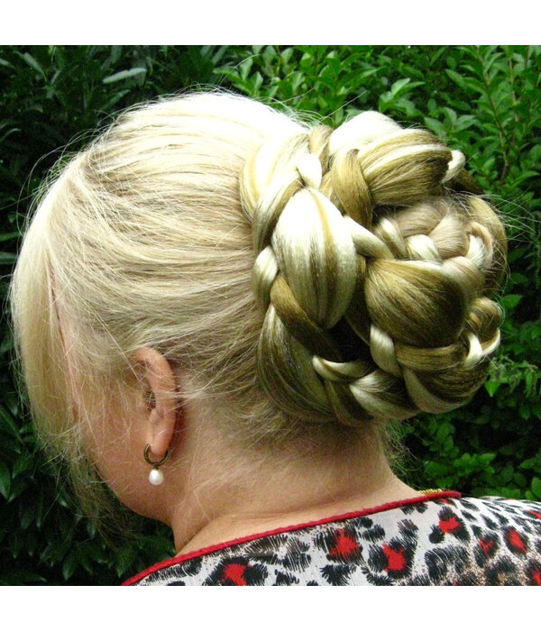 Braided Chignon Elf Topknot, big variant