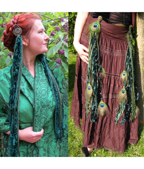 Emerald Fairy (Peacock) Yarn Falls