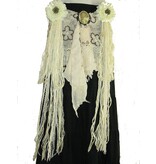 Flora Cameo or Flower Tassel Clip