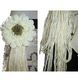 Flora Cameo or Flower Tassel Clip