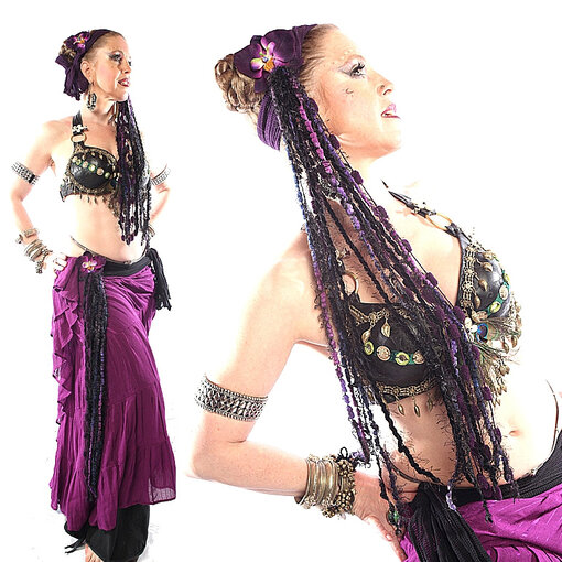 Polarlicht Haarschmuck