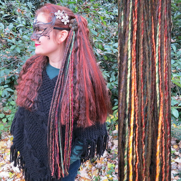 Dark Gipsy Spirit Dreads Tassel